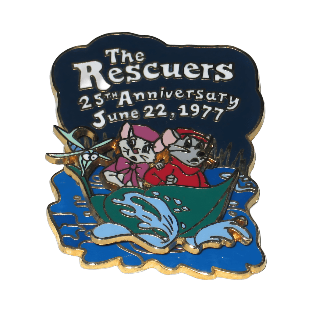 The Rescuers 25th Anniversary - Bernard and Bianca Disney pin