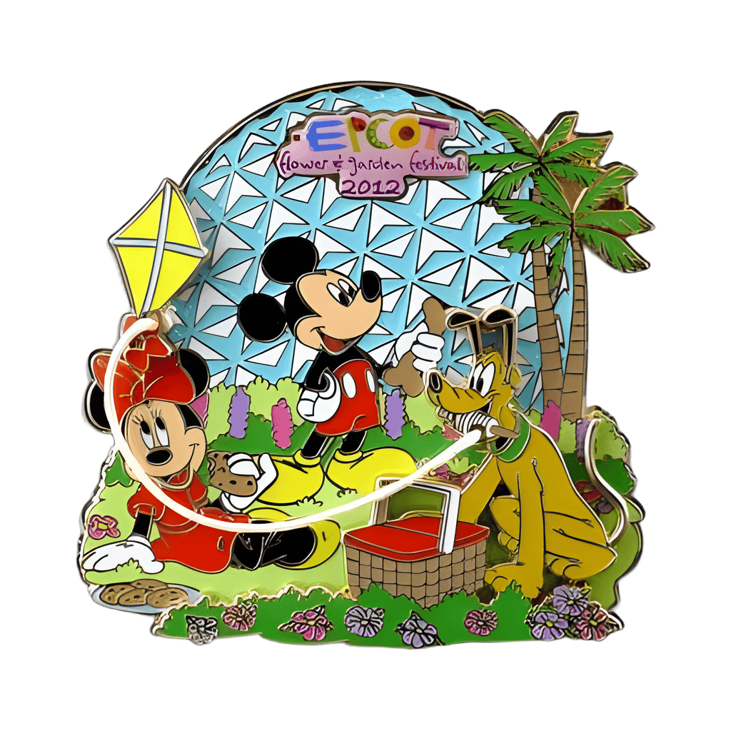 Mickey, Minnie and Pluto Picnic Jumbo Disney pin
