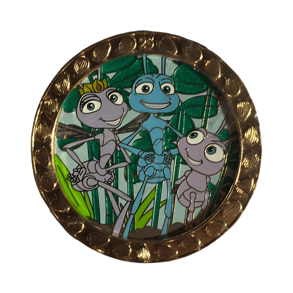 Princess Atta, Flik, and Dot Disney pin