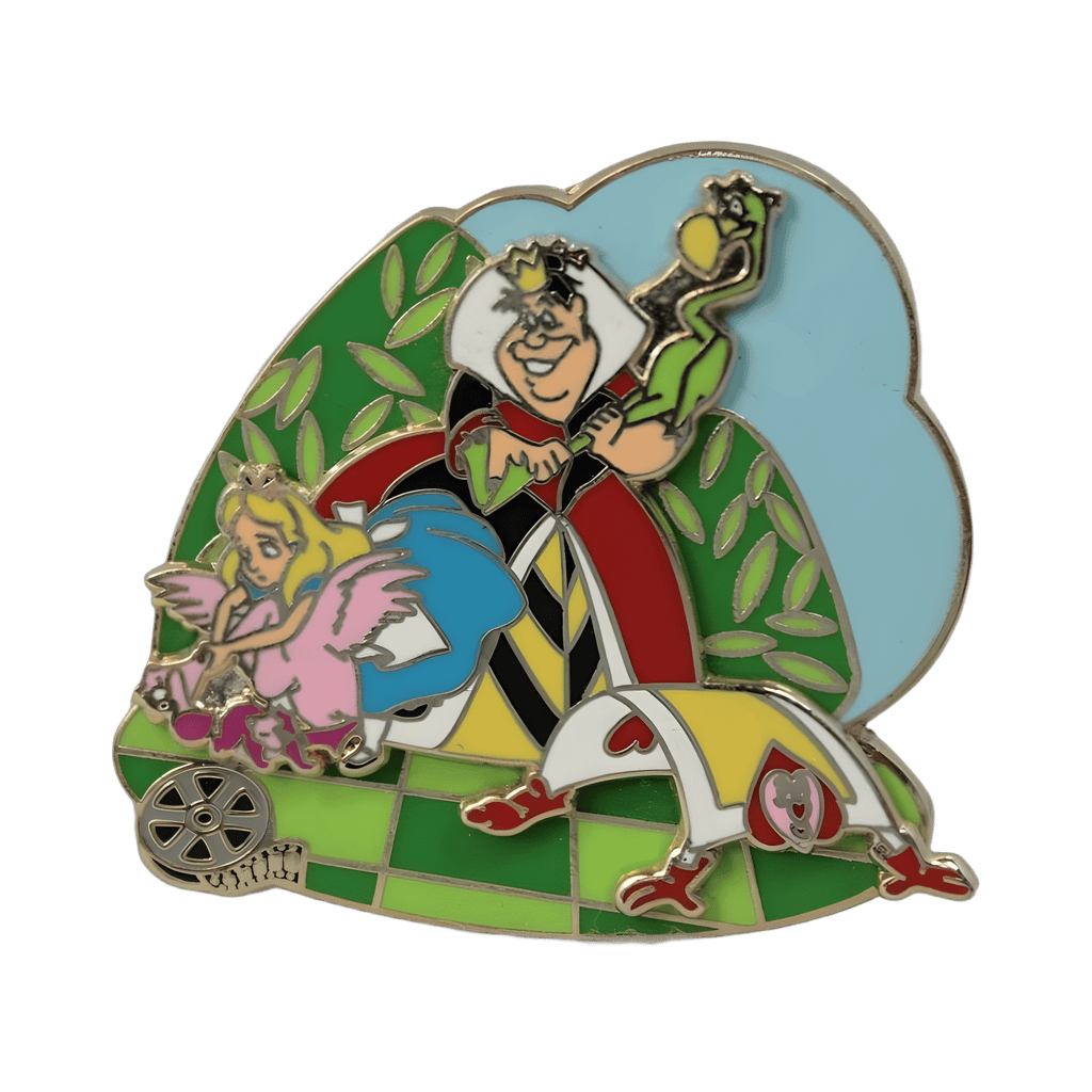 Alice and Queen of Hearts Disney pin