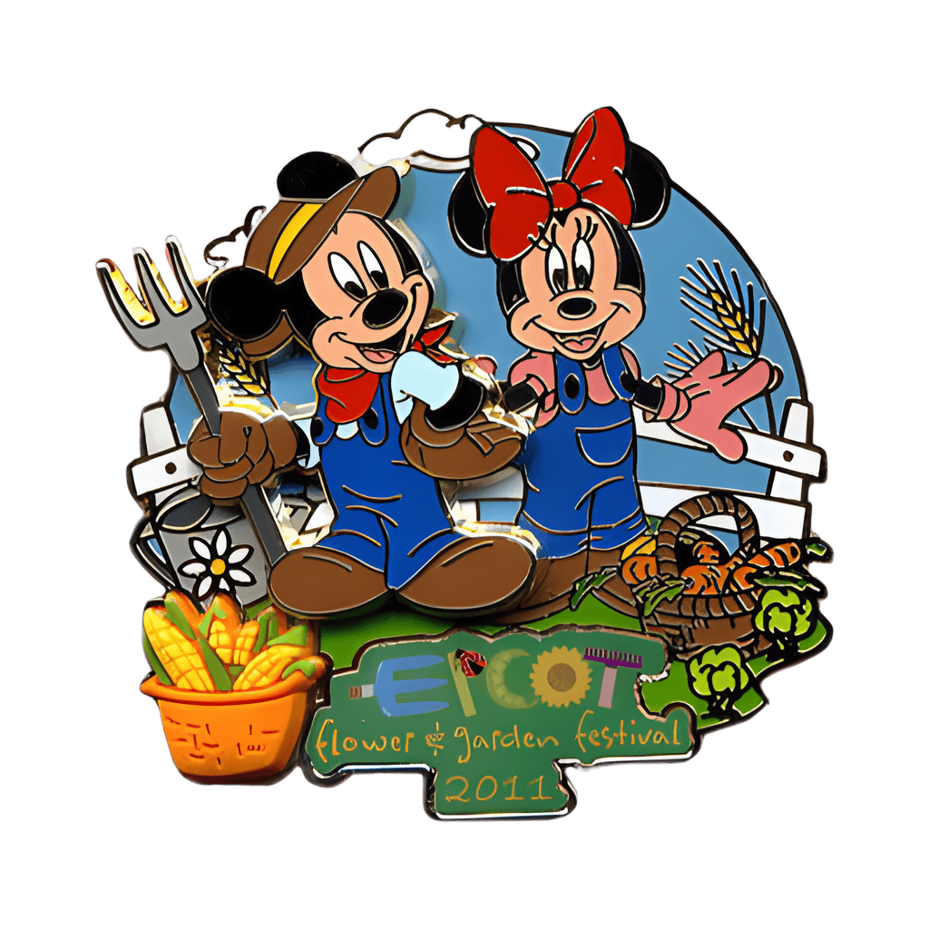Mickey and Minnie Disney pin