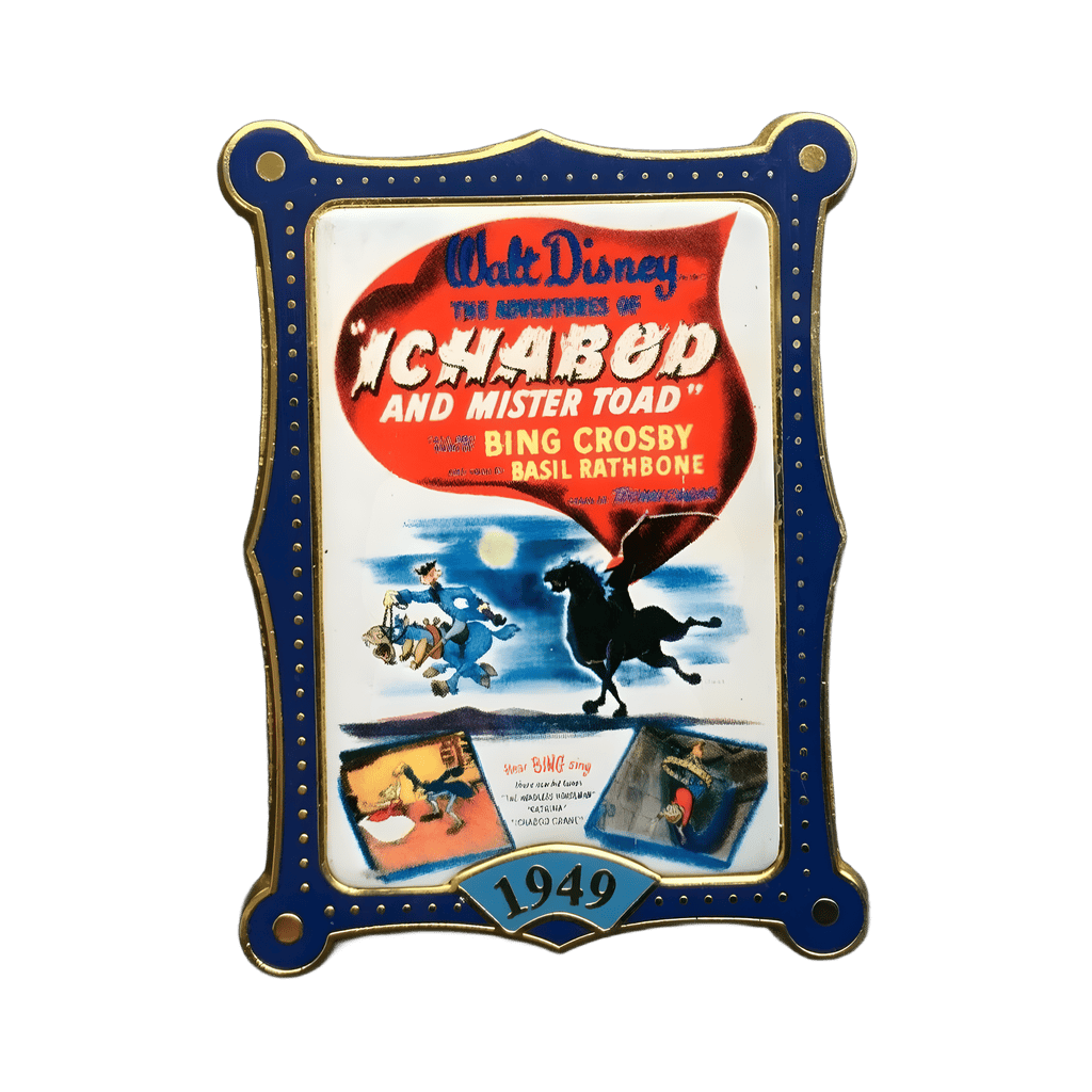 The Adventures of Ichabod and Mr. Toad Disney pin