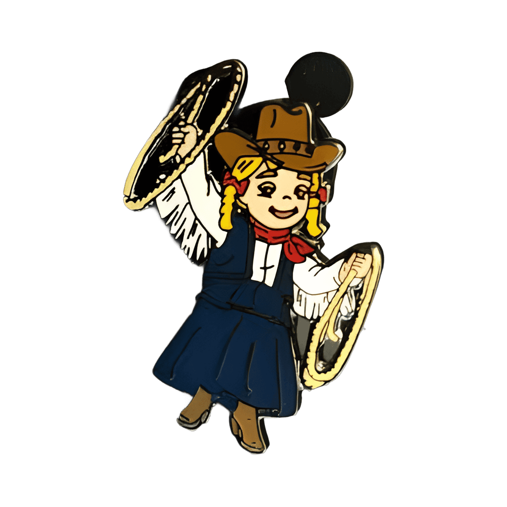 Cowgirl Disney pin