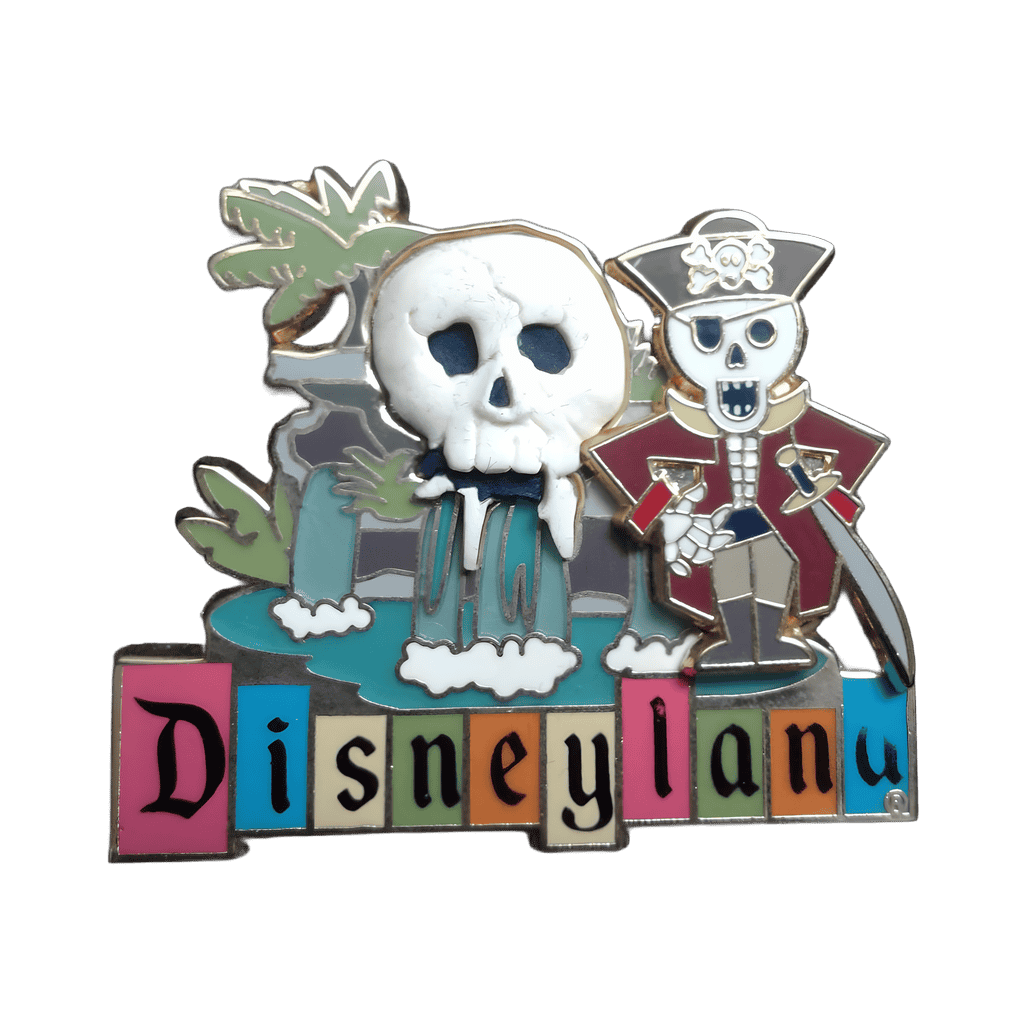 Skull Rock Disney pin