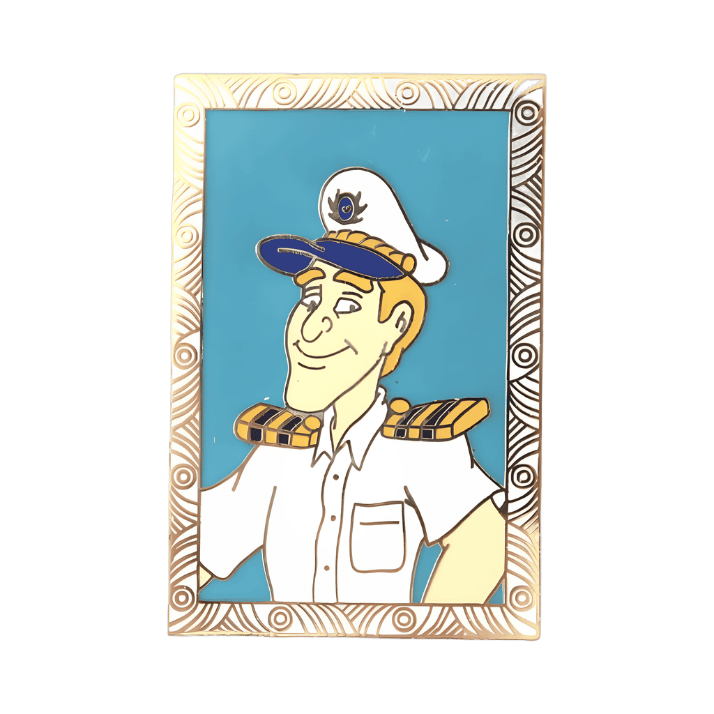 Disney Cruise Line Captain Portrait 2002 Disney pin