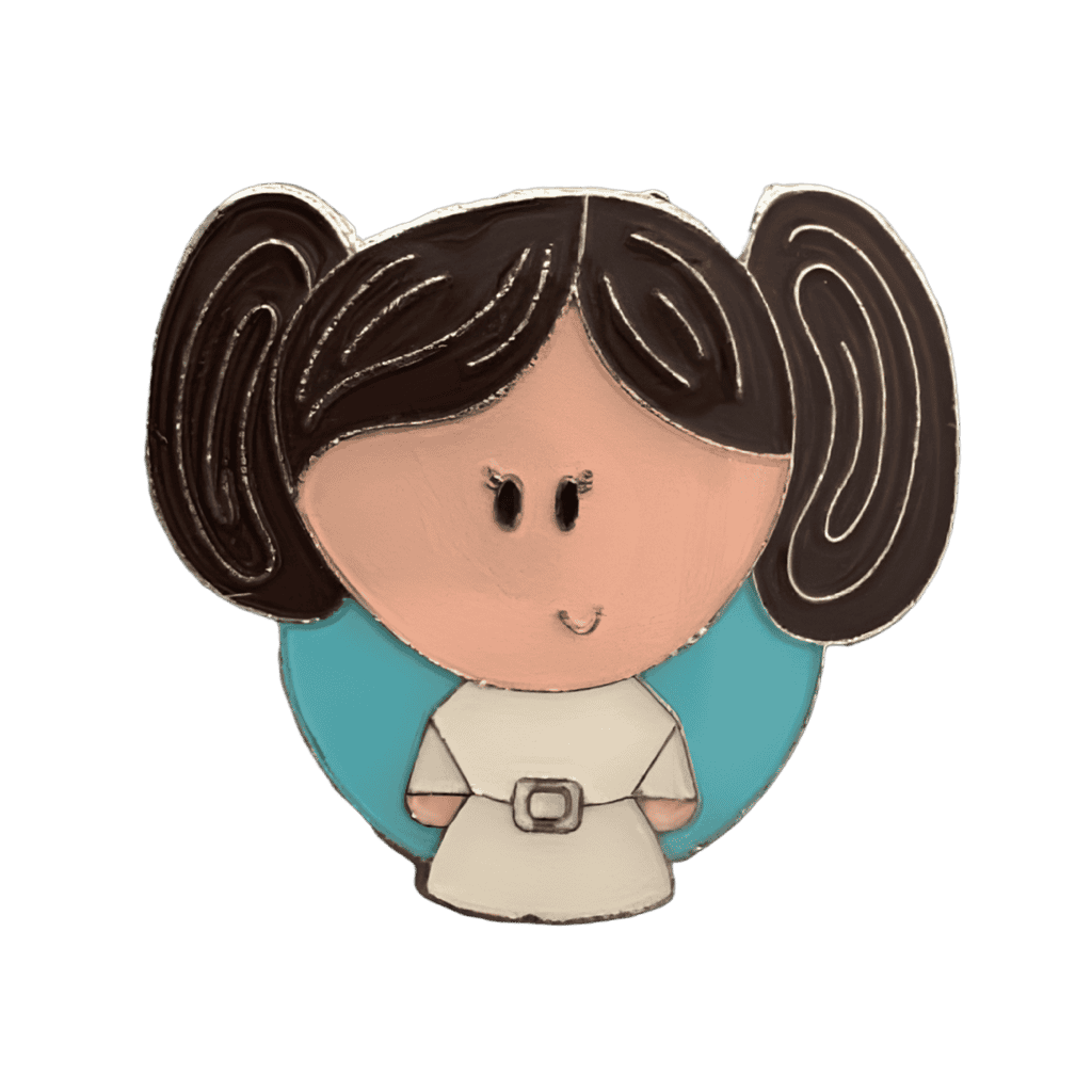 Star Wars Chained Pin Set - Leia Organa Disney pin