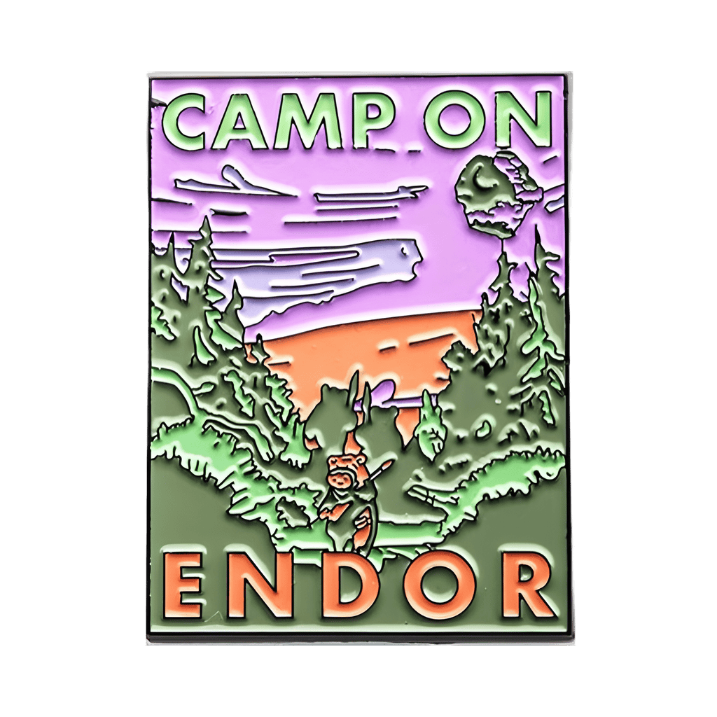 Endor Set - Camp on Endor Poster Disney pin