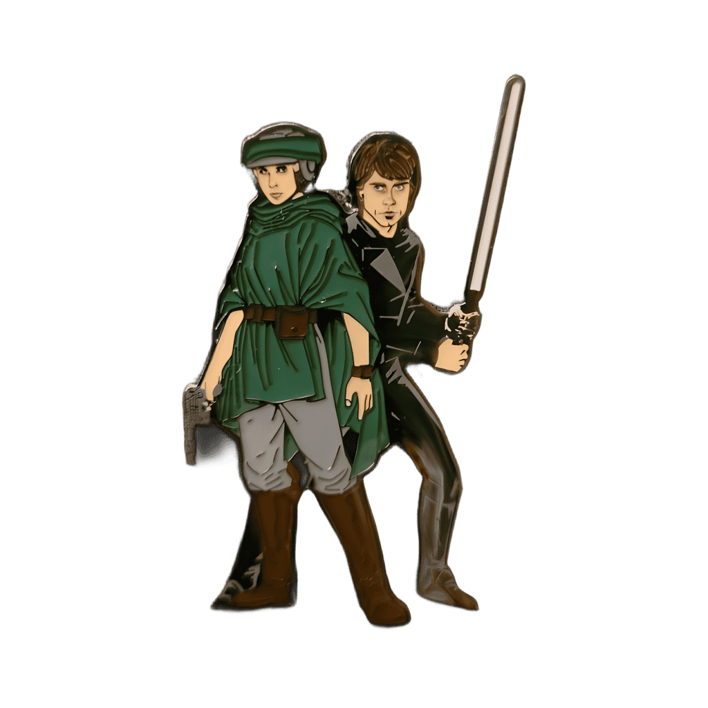 Luke & Leia Disney pin