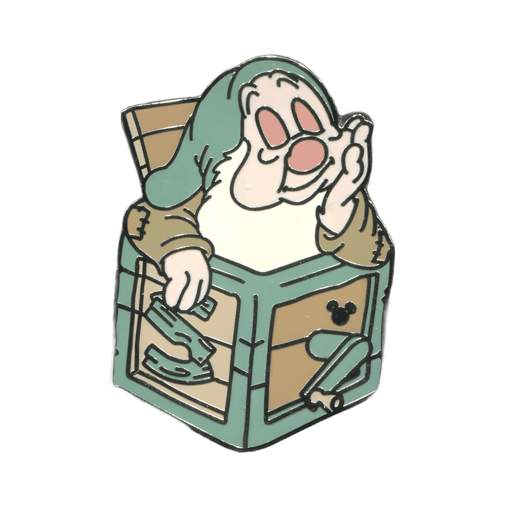Sleepy Jack-in-the-Box Disney pin