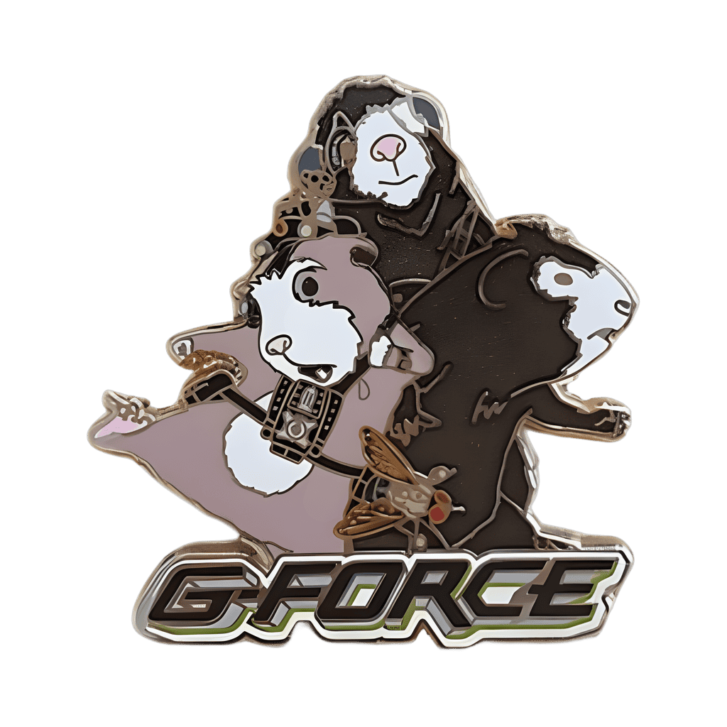 Juarez, Blaster, Darwin Disney pin