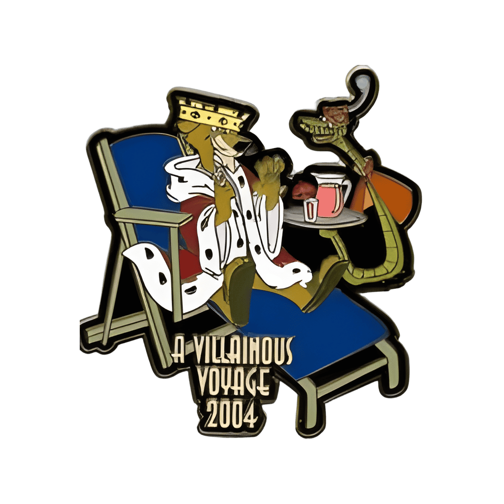 Prince John and Sir Hiss Disney pin