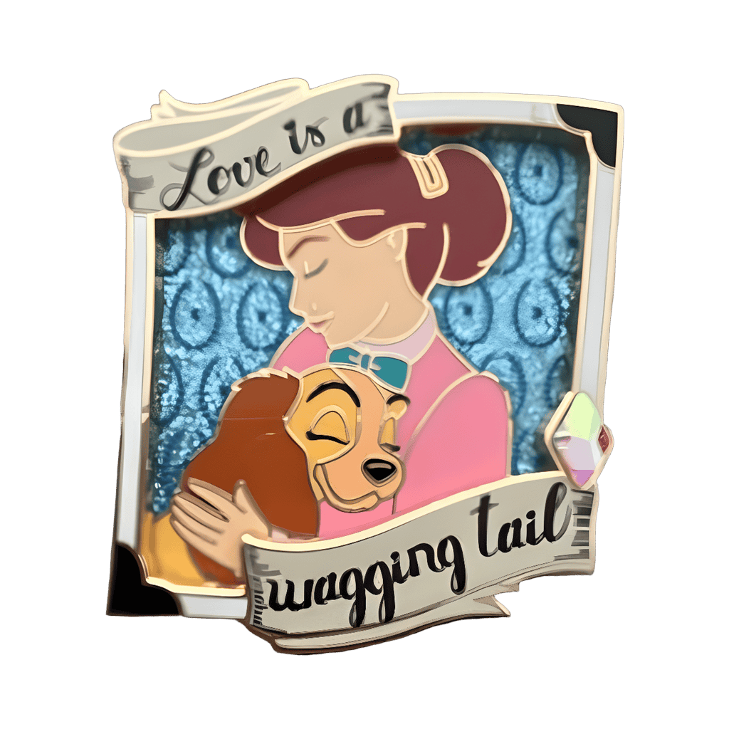 Love is an Adventure — Lady and Darling Disney pin