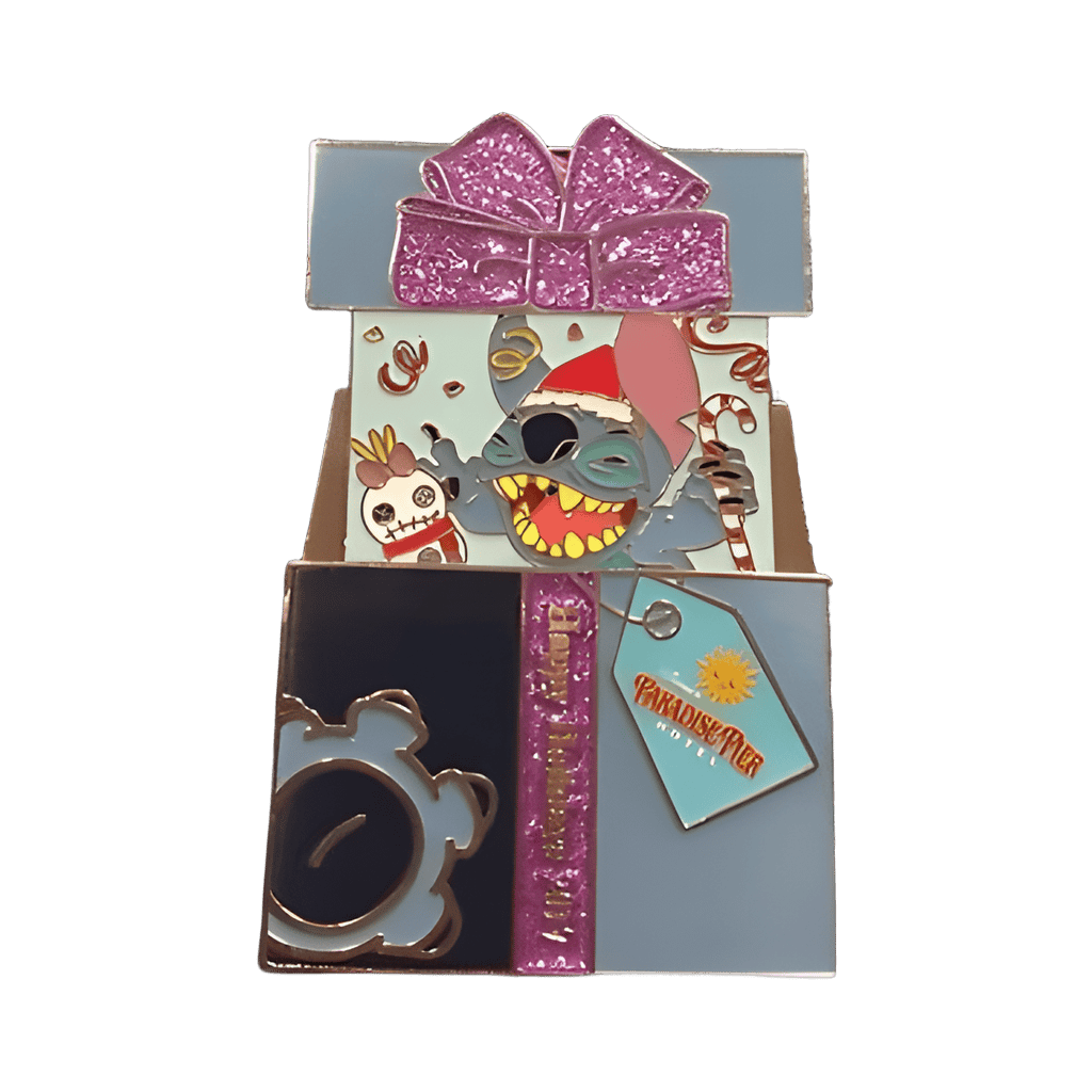 Paradise Pier Hotel - Stitch Gift Box Disney pin
