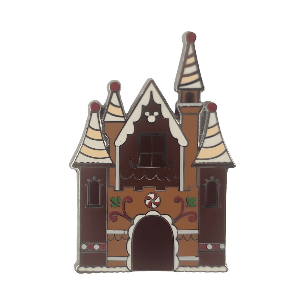 Holiday Treats Pin Set - Gingerbread Castle Disney pin