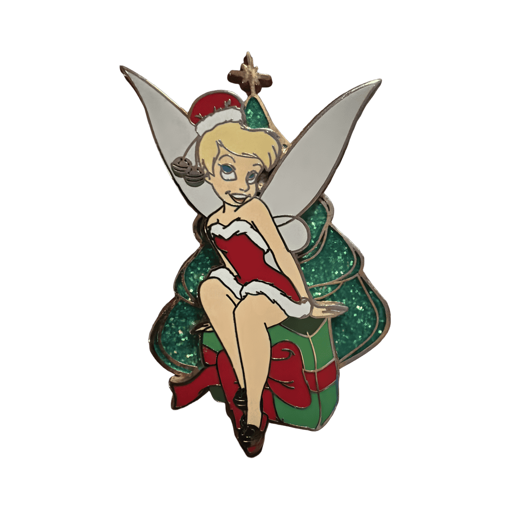 Tinker bell Santa Disney pin