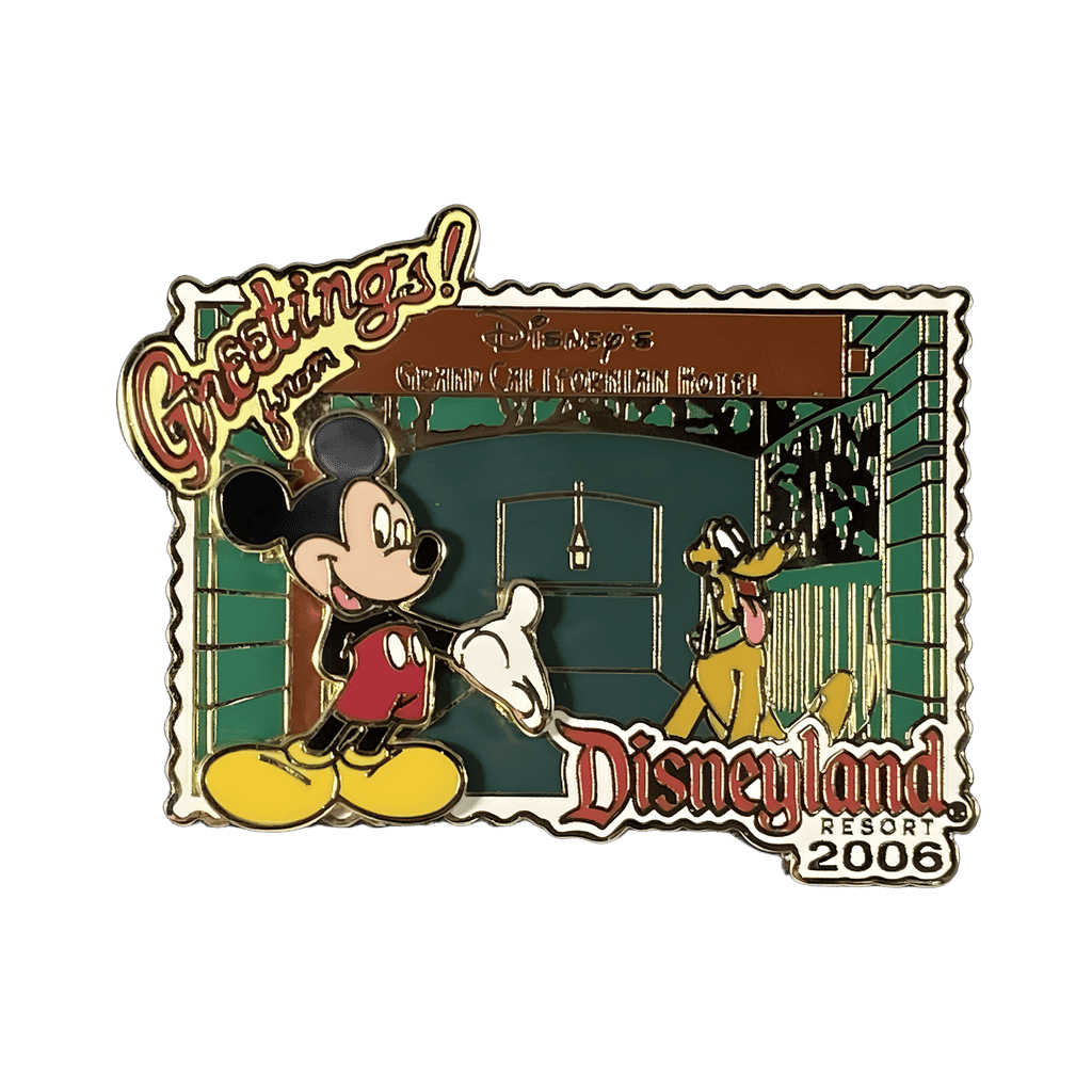 Disney’s Grand Californian Hotel - Mickey & Pluto Disney pin