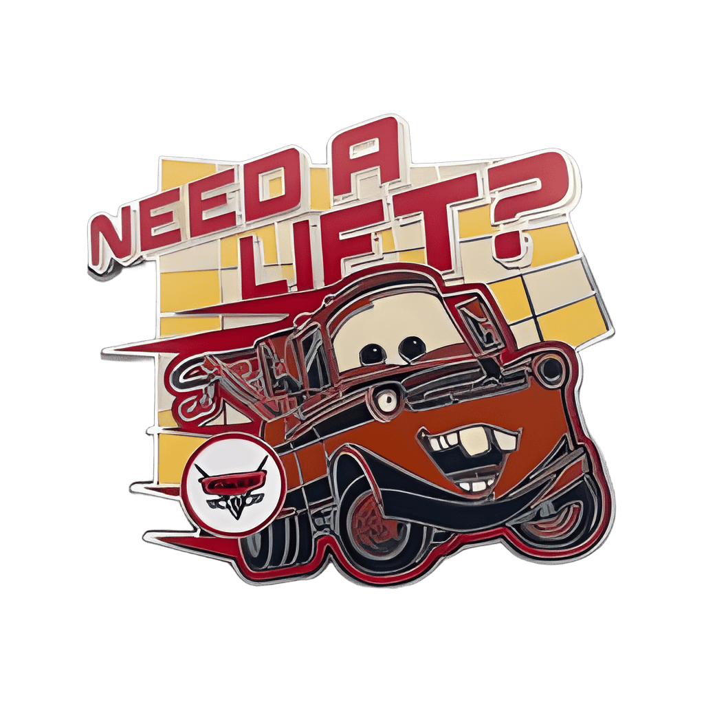 Need a Lift Mater Disney pin