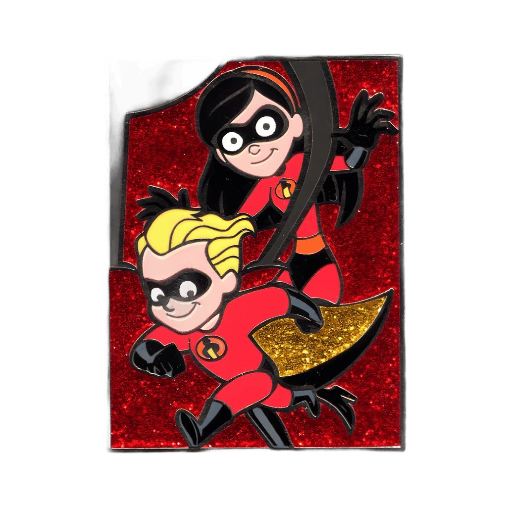 The Incredibles - Dash and Violet Disney pin
