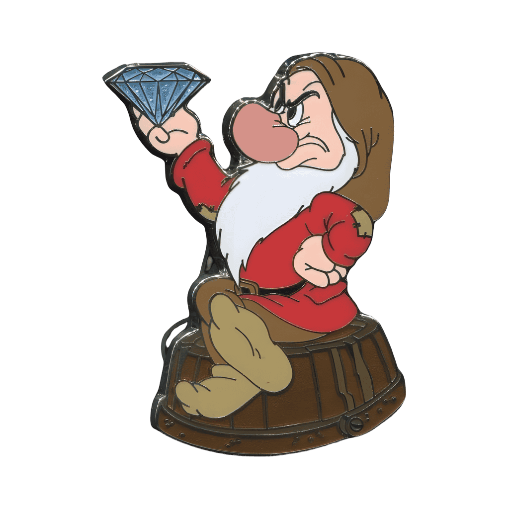 Grumpy Disney pin