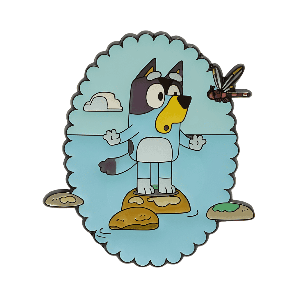 Bluey Dragonfly Disney pin
