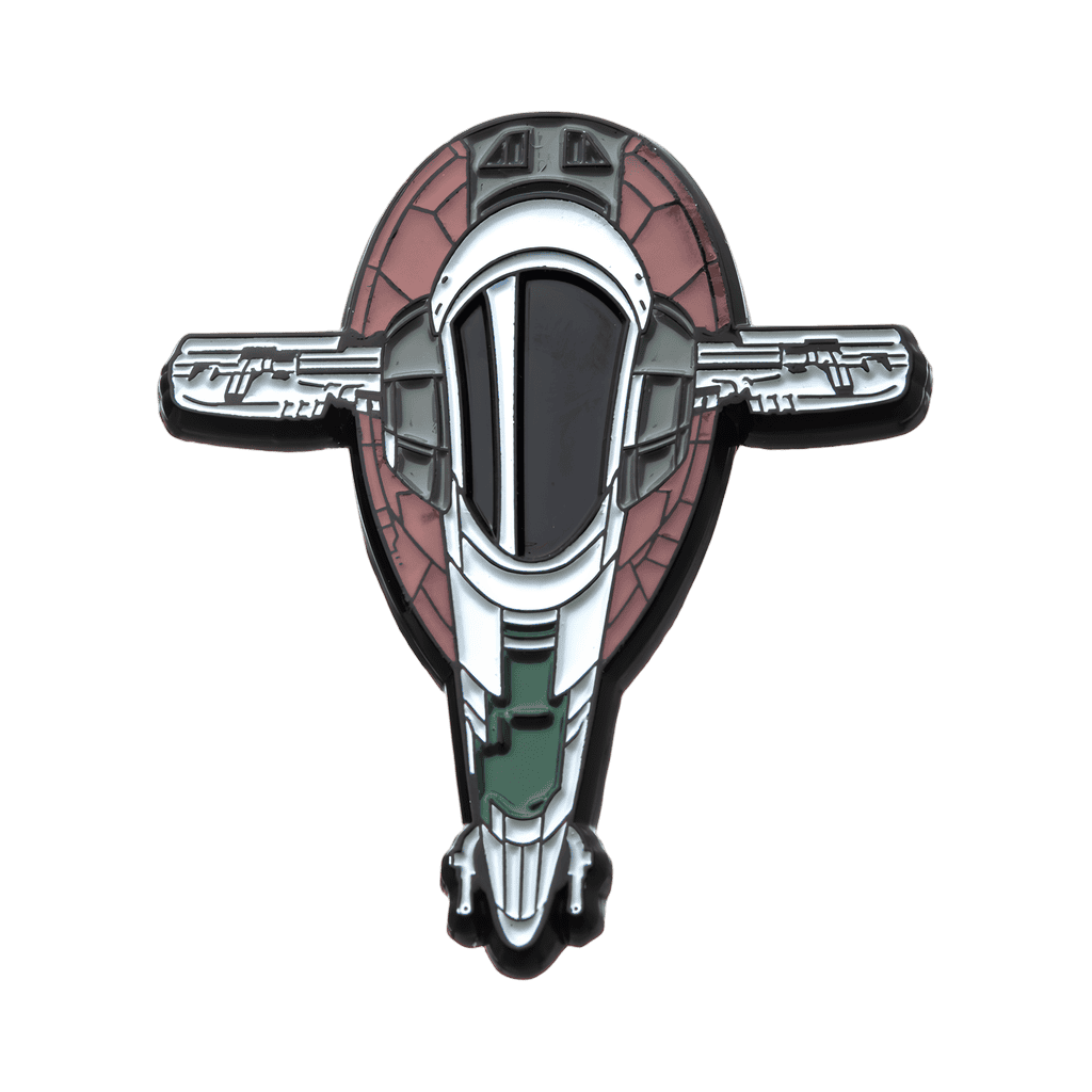 Boba Fett's Slave 1 (Glow-in-the-Dark) Disney pin
