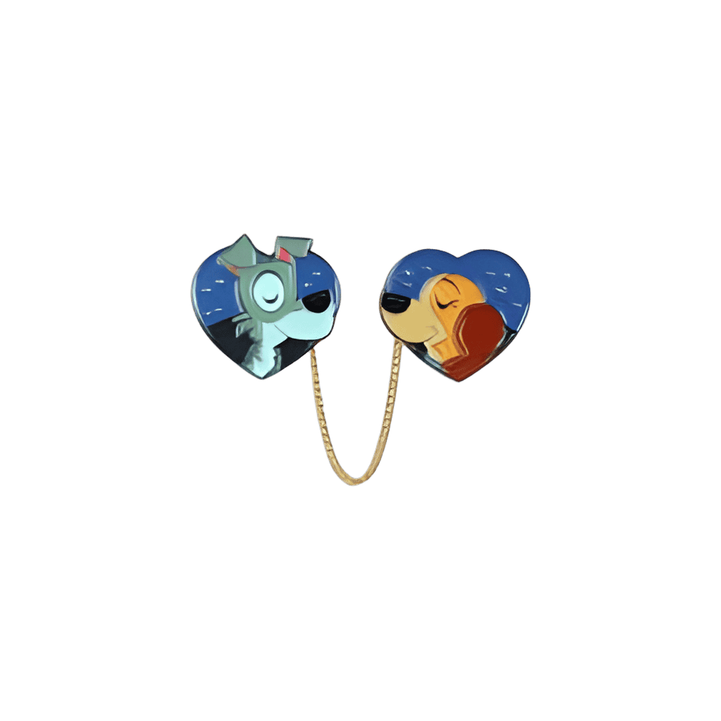 Lady and the Tramp Disney pin