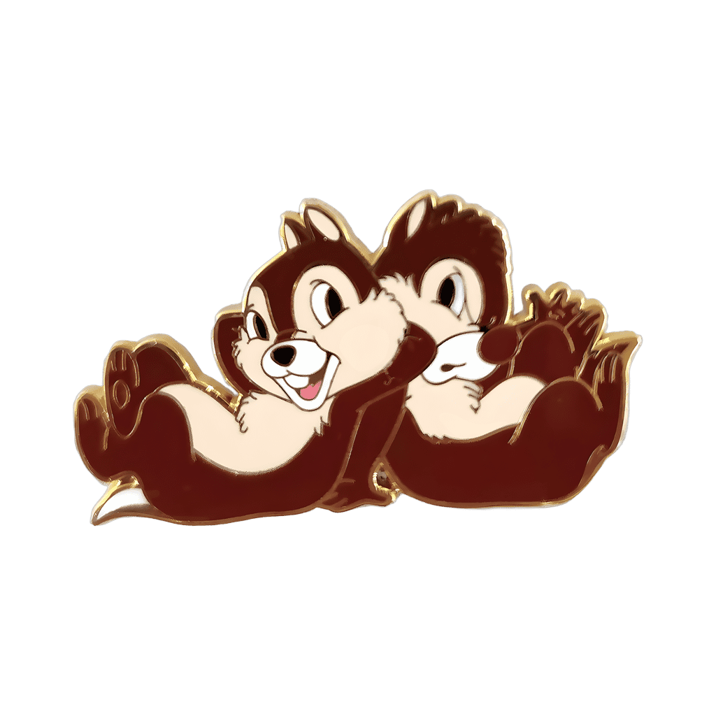 Lazy Chip an' Dale Disney pin