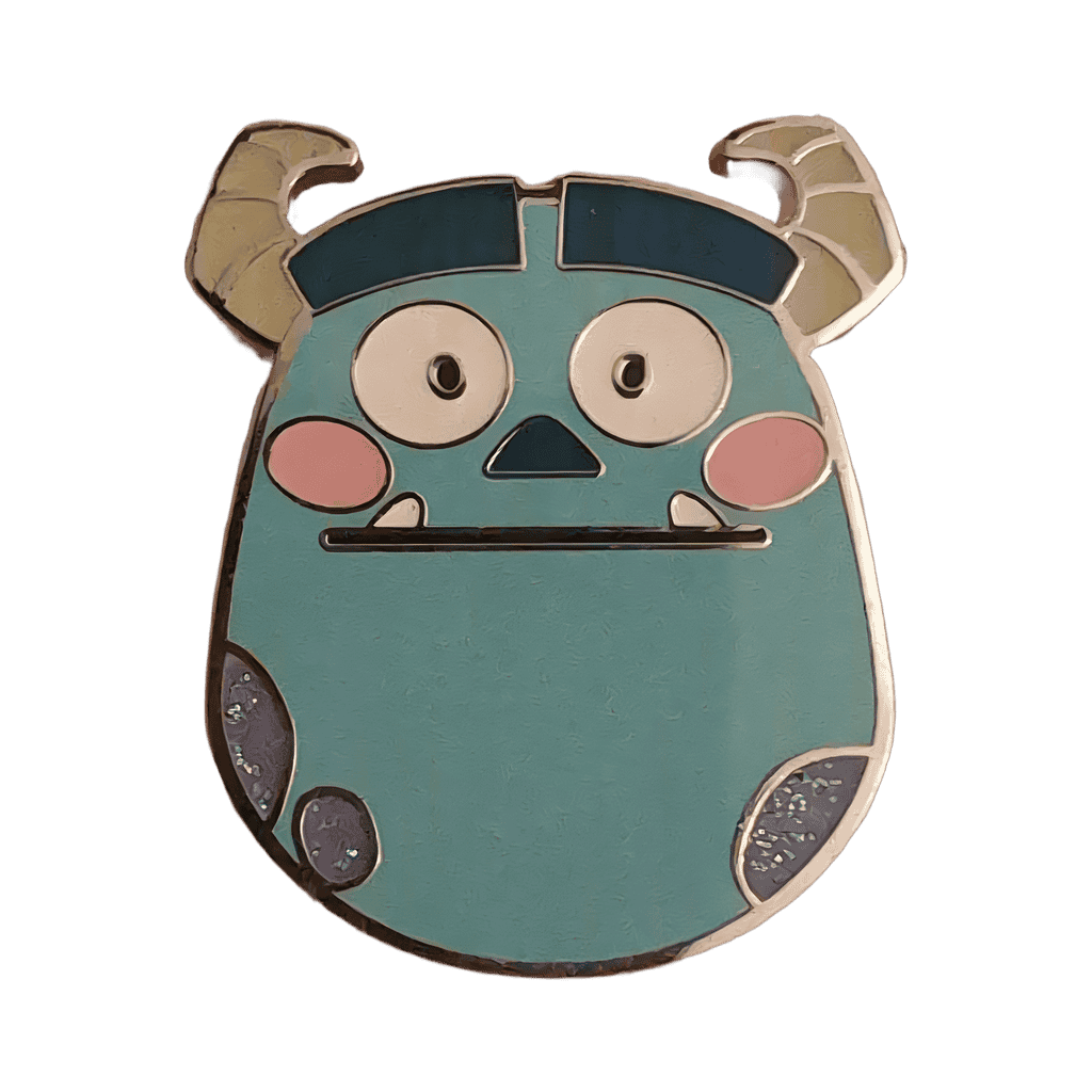 Sulley - Flushed Disney pin