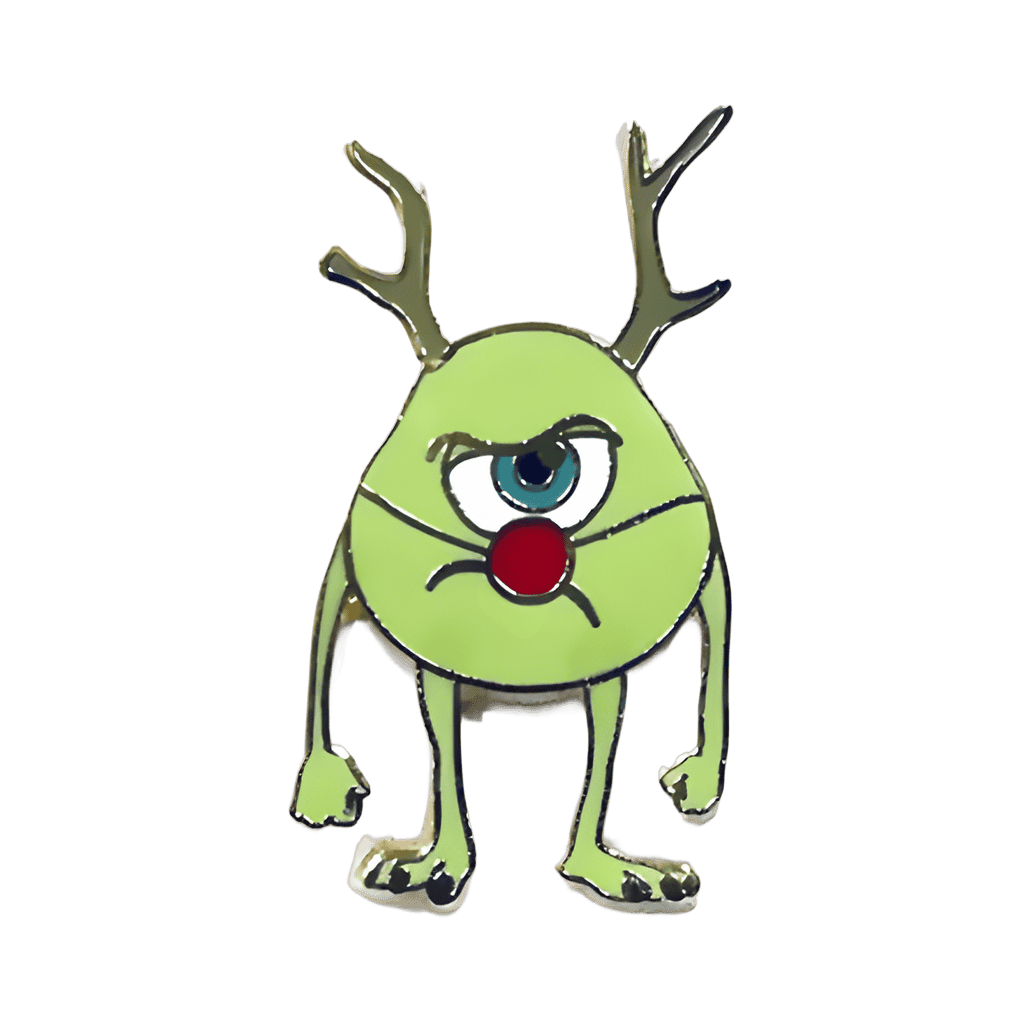 Disney Shopping - Set #3 - Mike Wazowski as Rudolph Disney pin