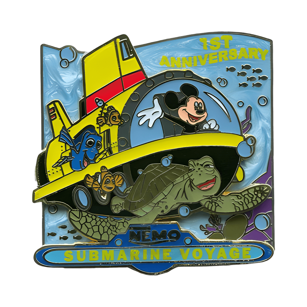 Finding Nemo Submarine Voyage 1st Anniversary Disney pin