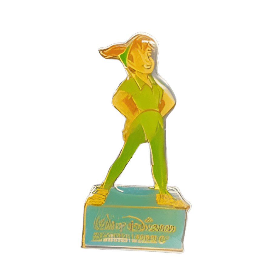 Peter Pan Standing - Gold Version Disney pin