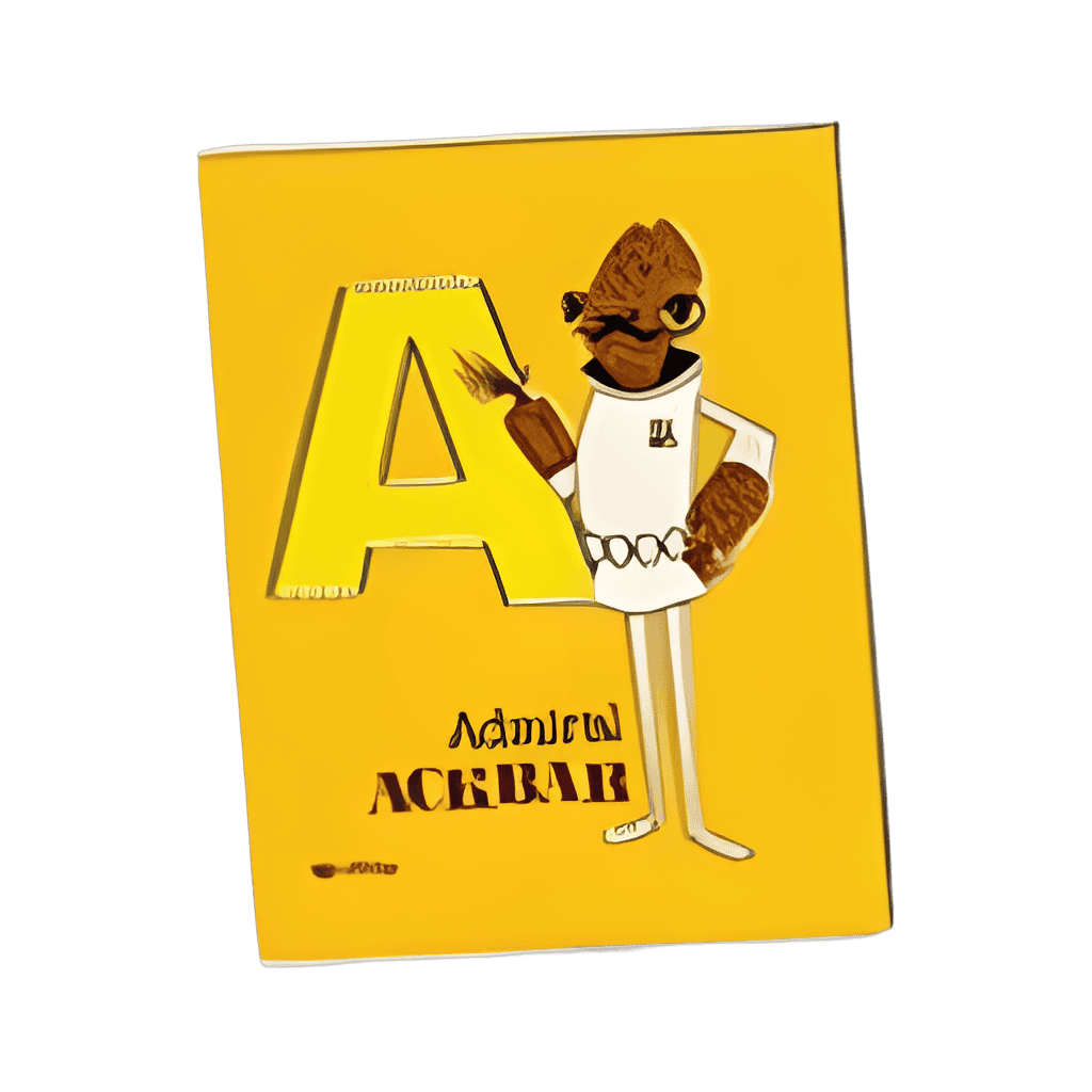 A - Admiral Ackbar Disney pin