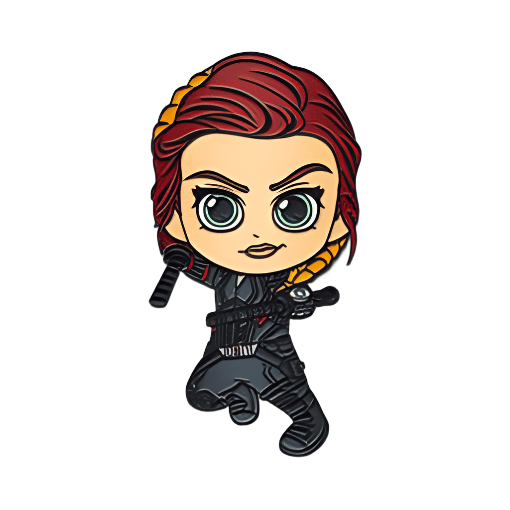 Black Widow Cosbaby Disney pin