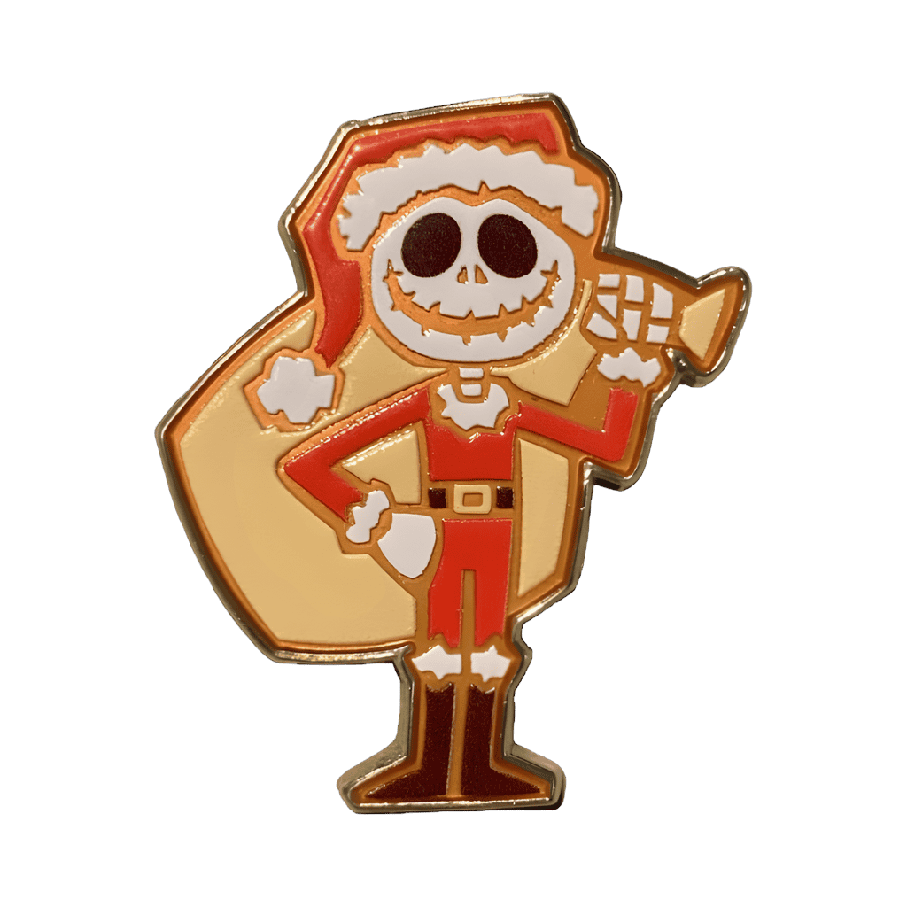 Santa Jack with Present Sack Disney pin
