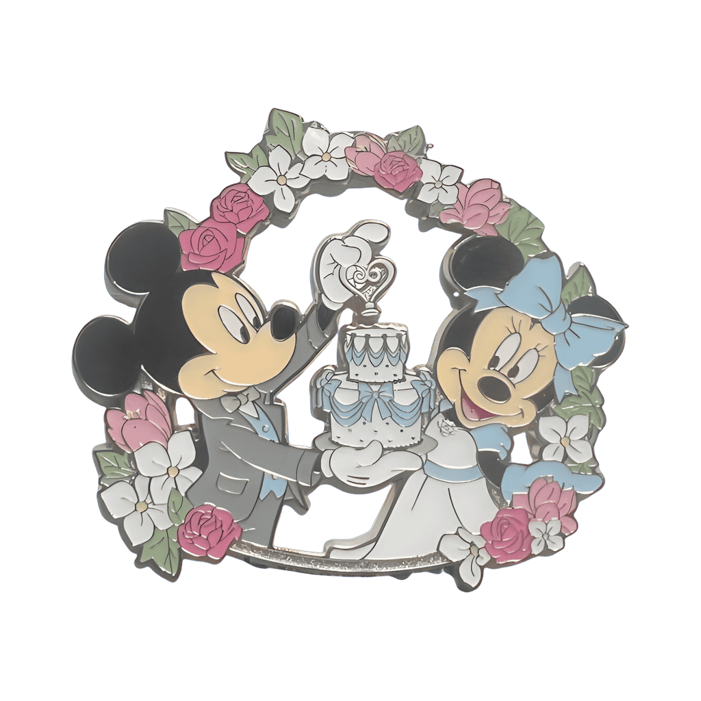 Mickey & Minnie Cake Disney pin