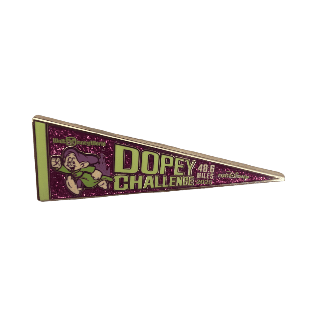 2025 Dopey Challenge Penant Disney pin
