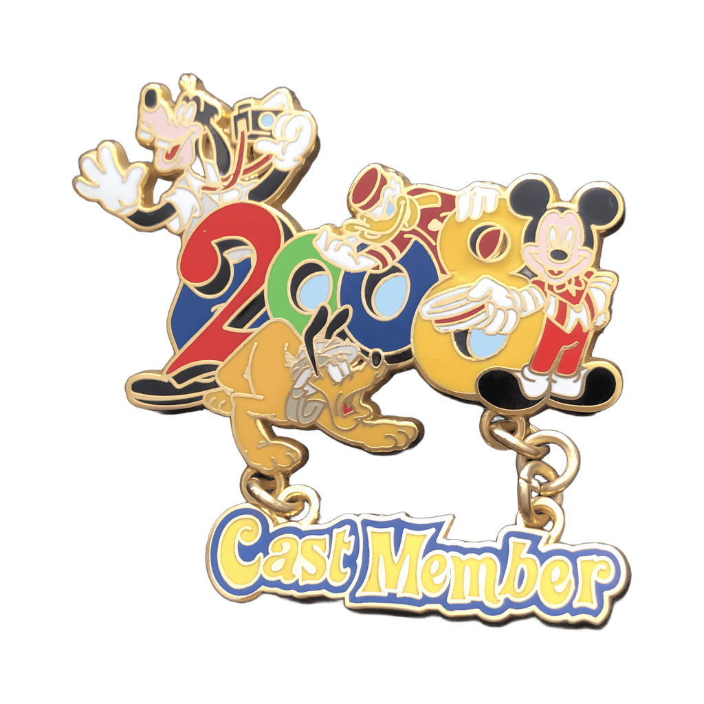 Fab Four 2008 Dangle Disney pin