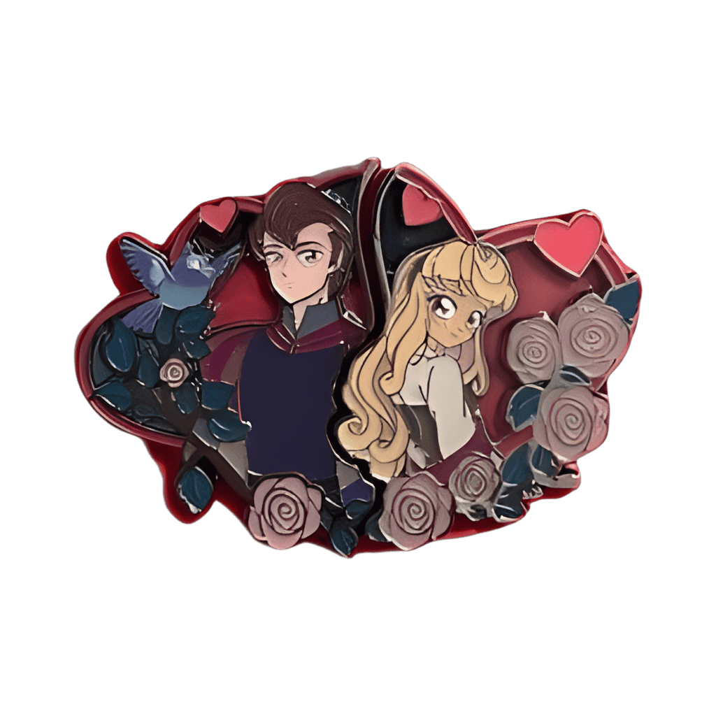 Aurora and Philip Disney pin