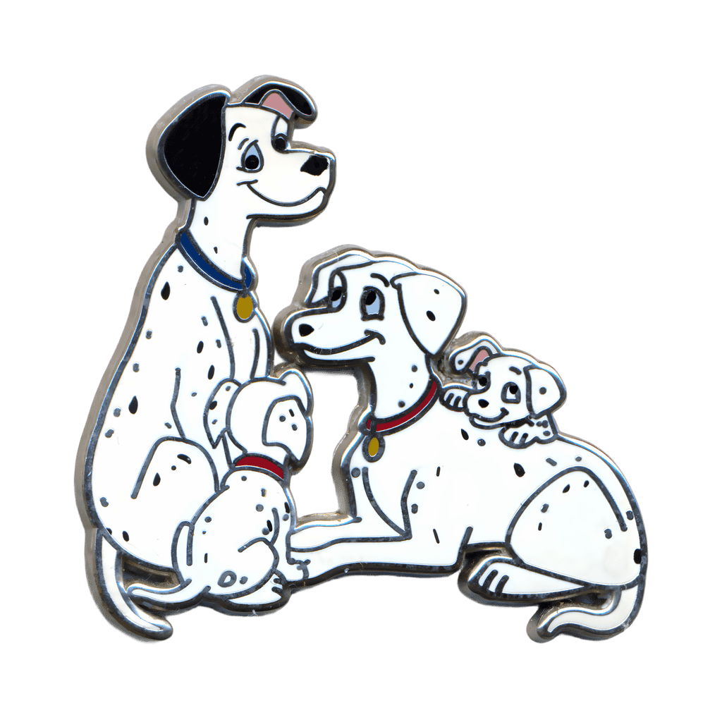 Pongo, Perdita & Pups Disney pin