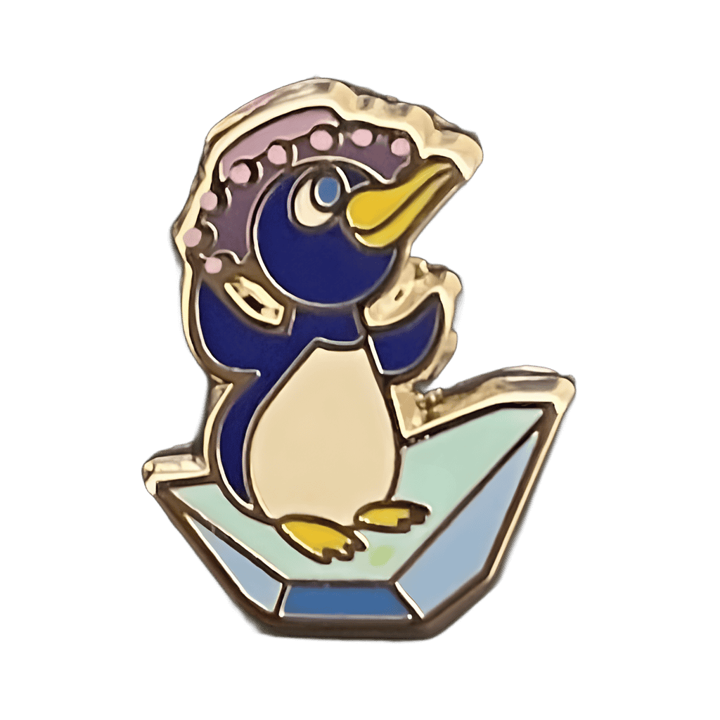 Small World Penguin Disney pin
