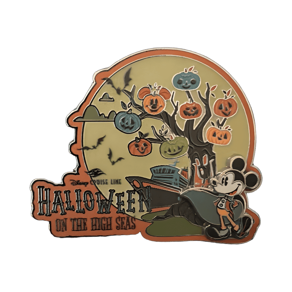 Mickey Halloween on the High Seas Disney pin