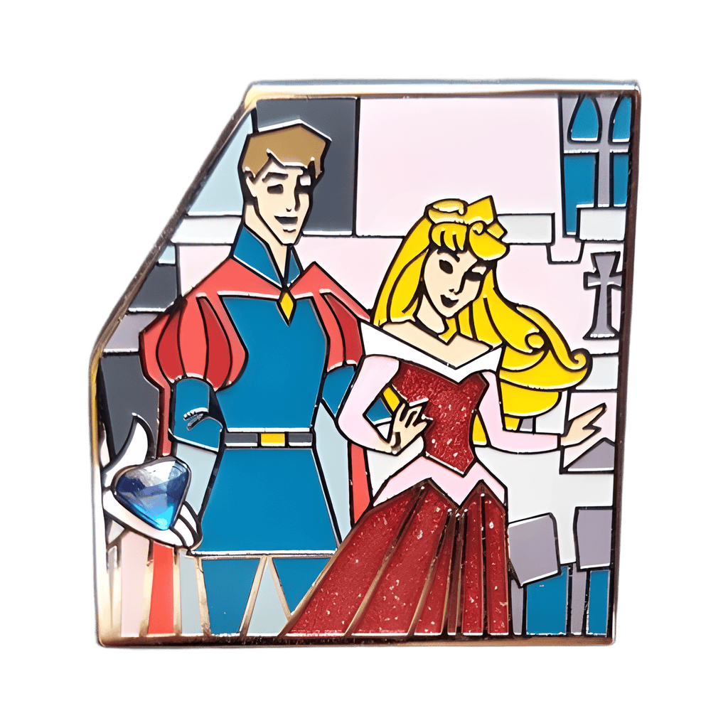 Prince Phillip and Aurora - Chaser Disney pin