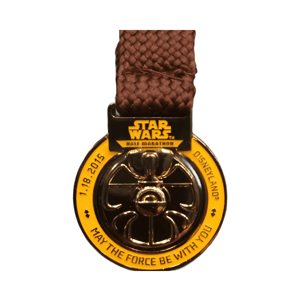 Half Marathon Medal Pin Disney pin