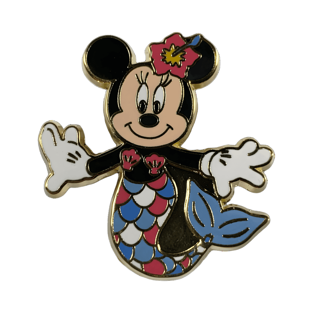 Mermaid Minnie Mouse Disney pin