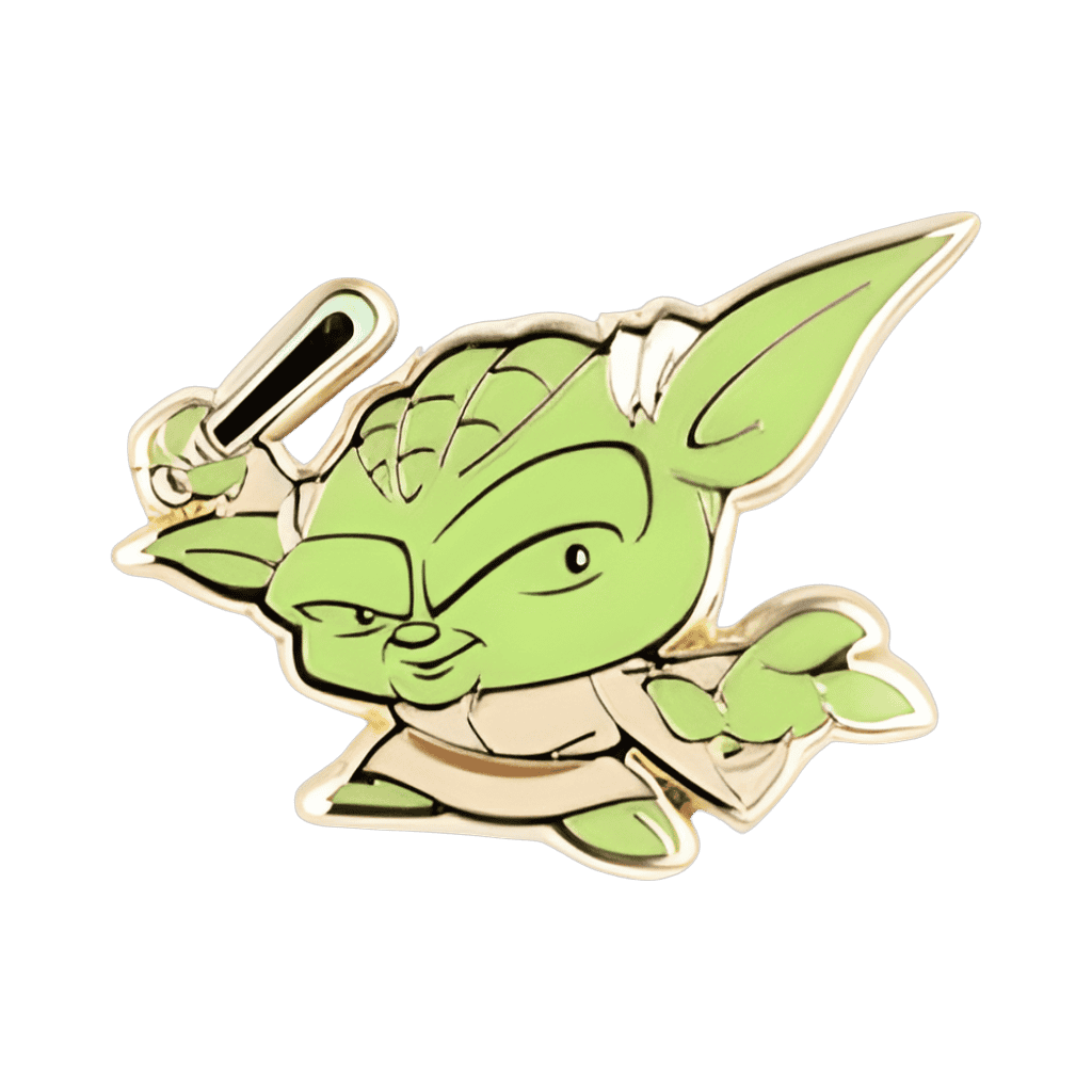 Jedi Yoda Colored - Chaser Disney pin