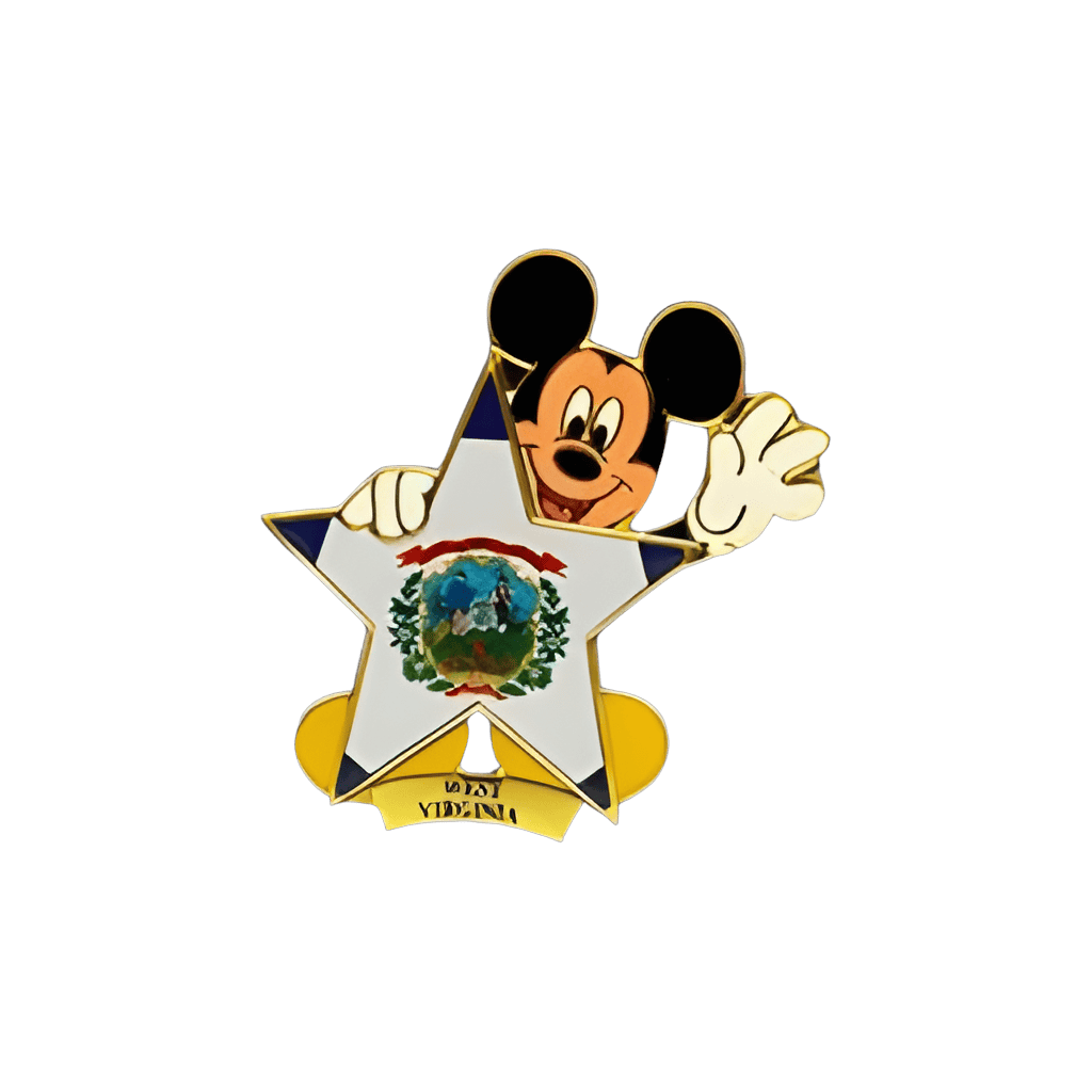 West Virginia Disney pin