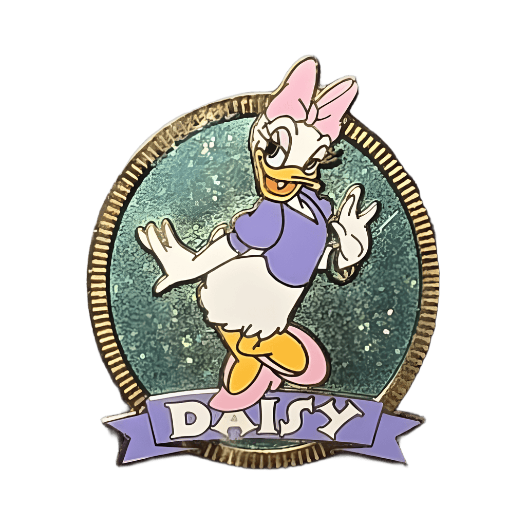 Daisy Duck Glitter Disney pin