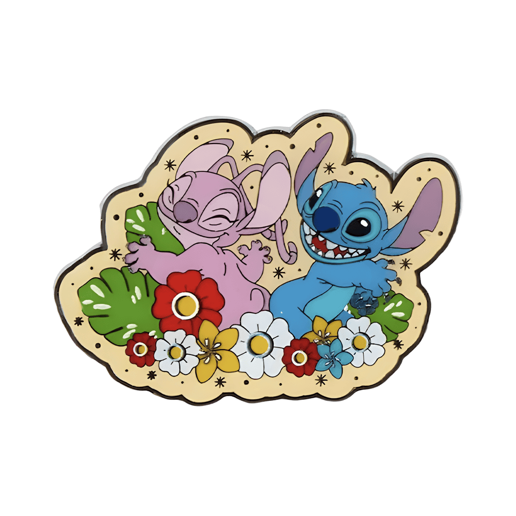 Angel and Stitch Dancing Disney pin