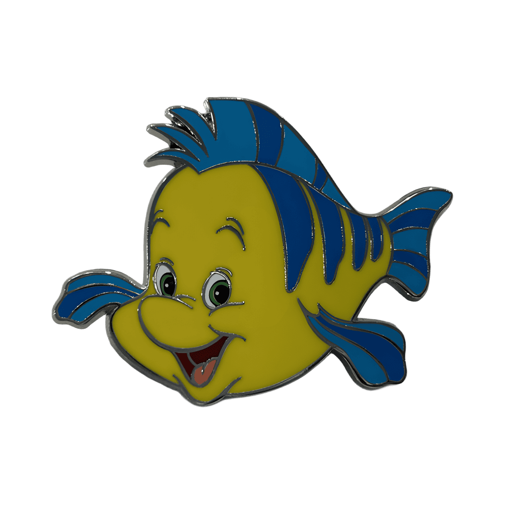 Flounder Disney pin