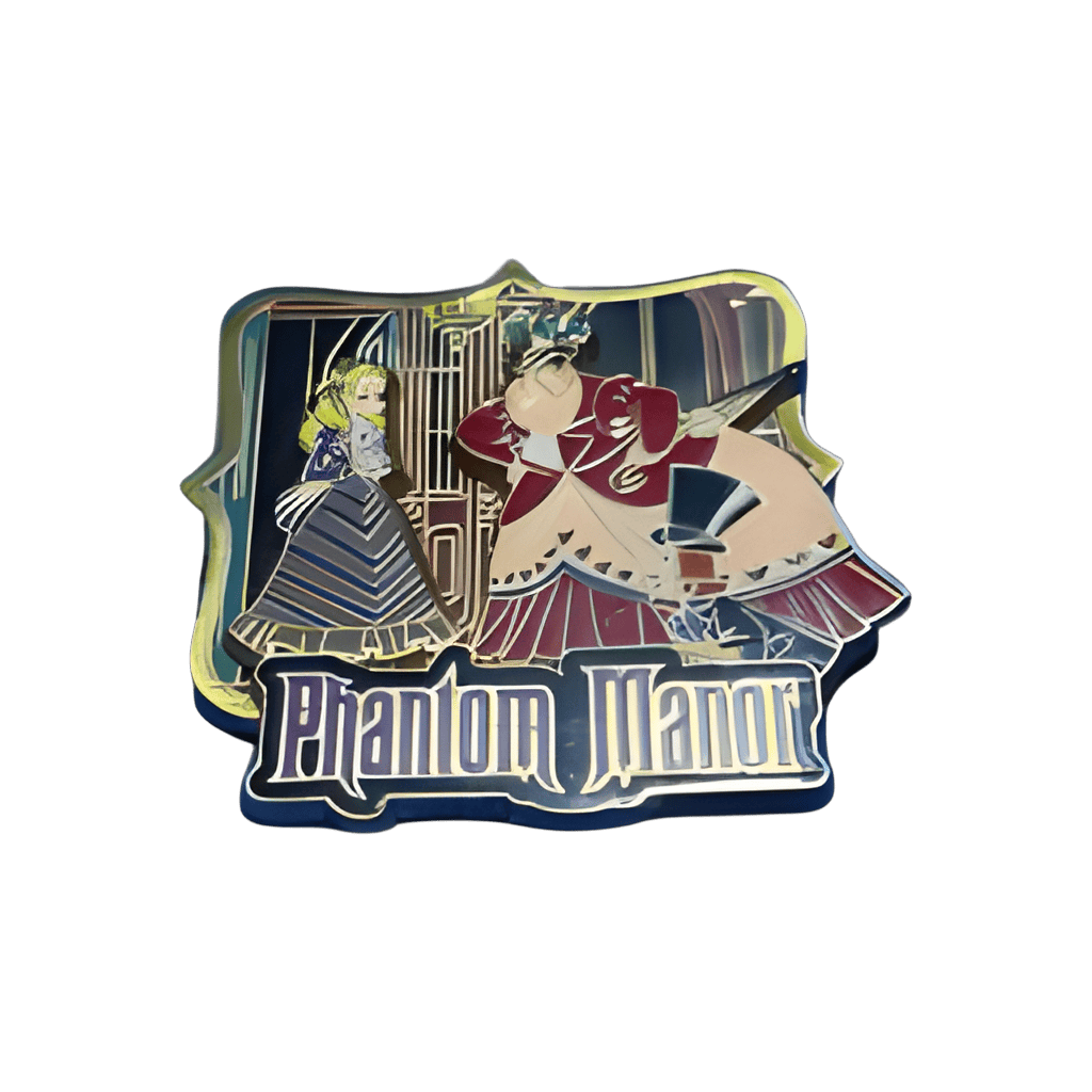 Alice, Queen and King of Hearts at the Phantom Manor Disney pin